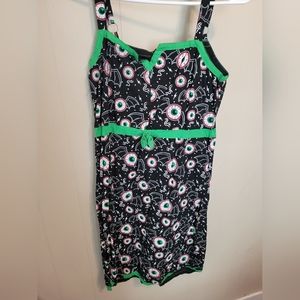 Sourpuss Eyeball Pencil Dress